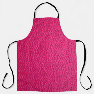 Pink leather leather texture skin apron