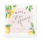Pink lemon mamas main squeeze baby shower napkins