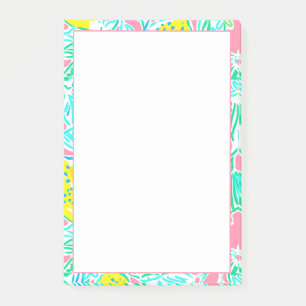 Pink Lemon Sticky Notes