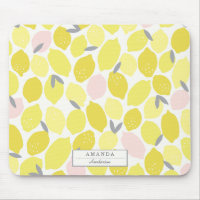 Pink Lemonade by Origami Prints Mouse Pad