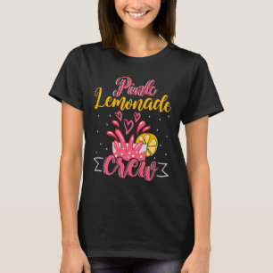 Pink Lemonade Crew Lemon Juice Boss  12 T-Shirt