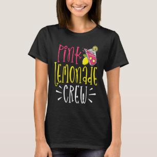 Pink Lemonade Crew Lemon Juice Boss  6 T-Shirt