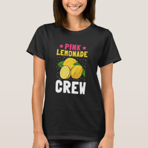 Pink Lemonade Crew Lemon Juice Boss  7 T-Shirt
