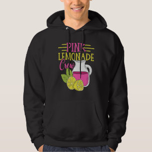 Pink Lemonade Crew Lemon Juice Boss  8 Hoodie