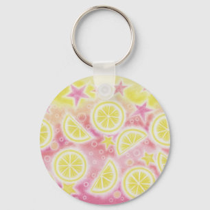 Pink Lemonade keychain