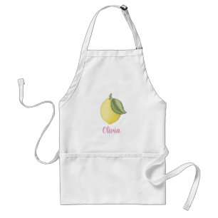 Pink Lemonade Lemon Themed Standard Apron