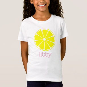 Pink Lemonade Personalised Lemon T-Shirt