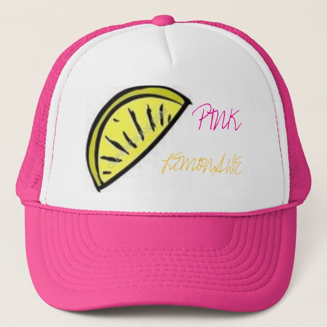 Pink Lemonade Trucker Hat (Front)