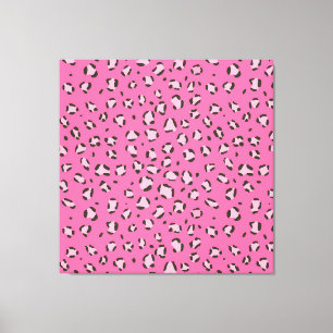 Pink Leopard / Cheetah Pattern (animal pattern) Canvas Print