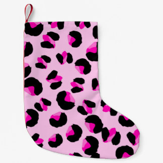 Pink Leopard Christmas Stocking