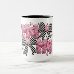Pink Leopard Mama Mug