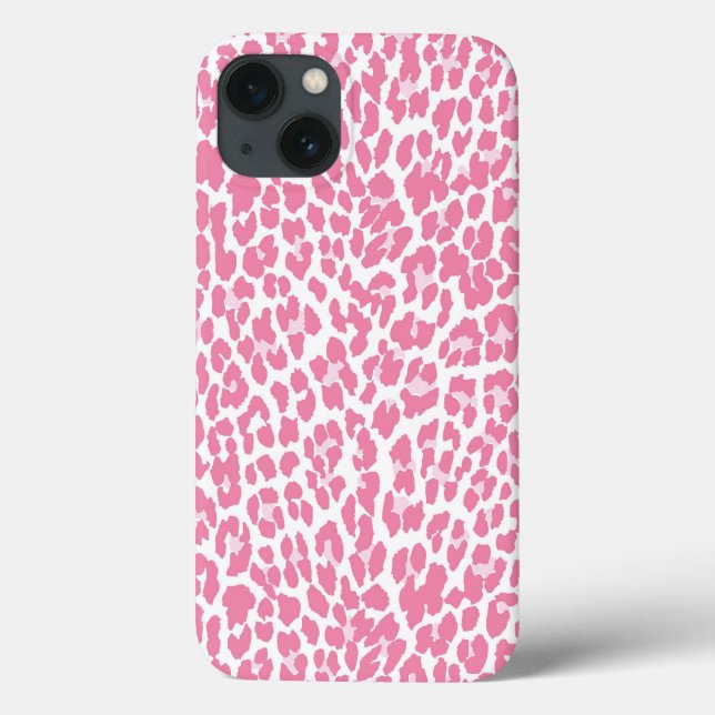 Pink Leopard Pattern Case-Mate iPhone Case (Back)