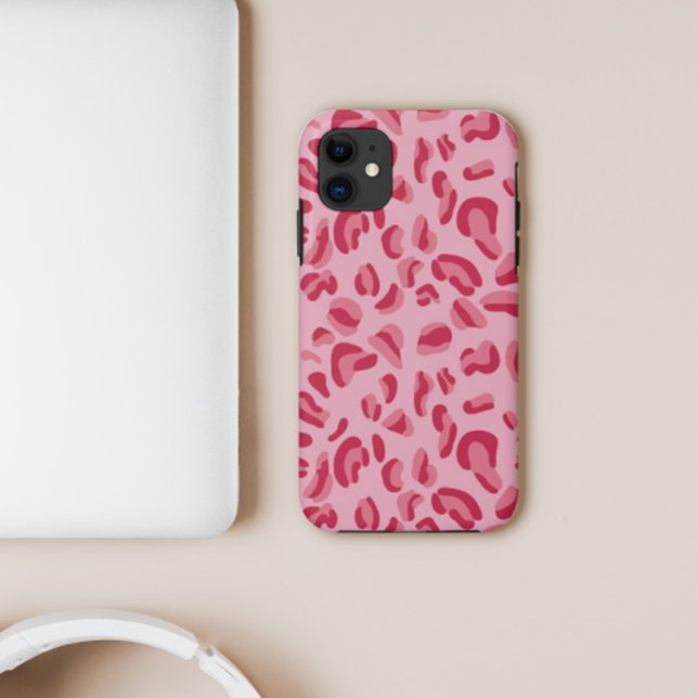 Pink Leopard Pattern Case-Mate iPhone Case (Creator Uploaded)