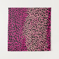 Pink leopard pattern textile fabricanimal,backgrou