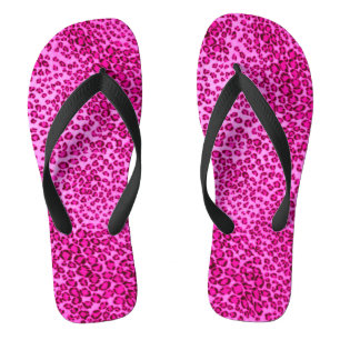 Pink Leopard Print/Flip Flops Flip Flops