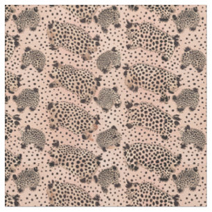 Pink Leopard Print Pattern – Chic Animal Fabric