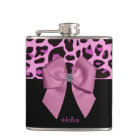 Pink Leopard Print with Bow