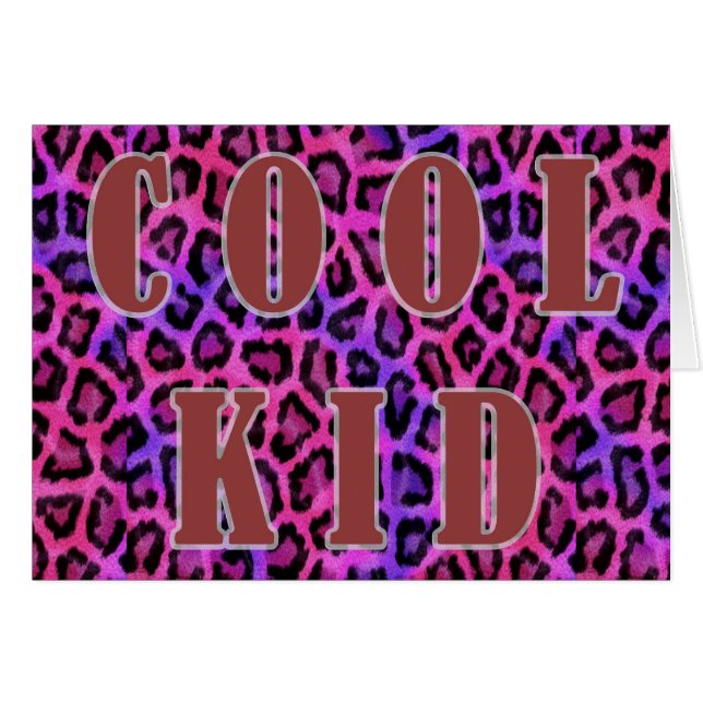 Pink Leopard Skin Print (Front Horizontal)