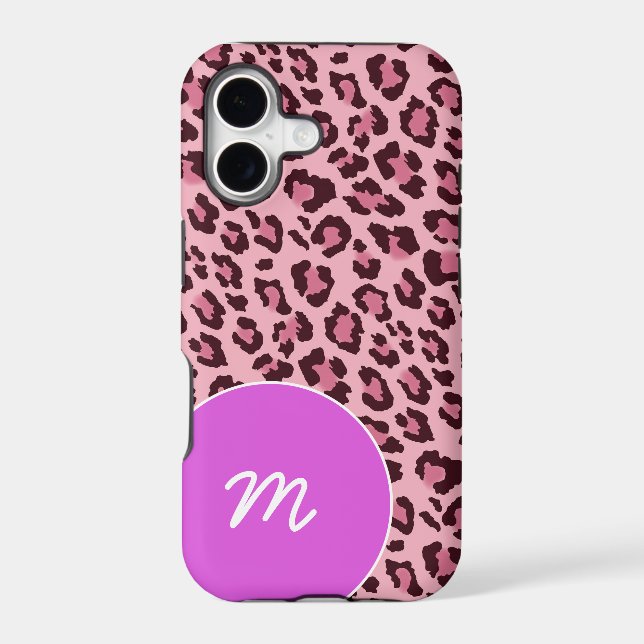 Pink Leopard Skin with Monogram (Back)