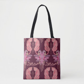 Pink Leopards Tote Bag
