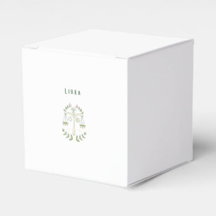 Pink Libra, zodiac, star sign Favour Box