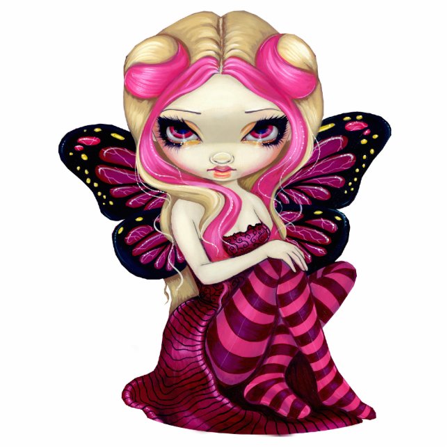 Pink Lightning Photo Sculpture (Front)