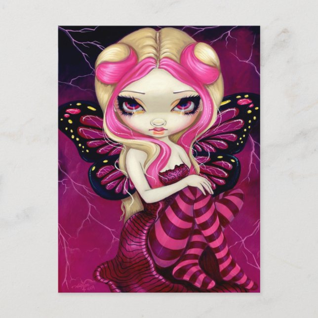 "Pink Lightning" Postcard (Front)