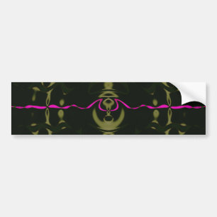 Pink Lights Bumper Sticker