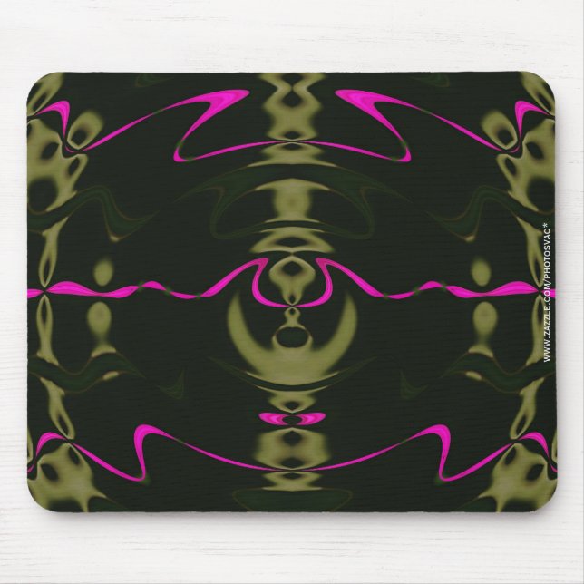 Pink Lights Mouse Mat (Front)