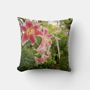 Pink Lillies Cushion