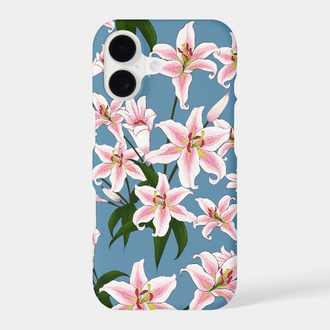 Pink Lilly flower Pattern (Back)