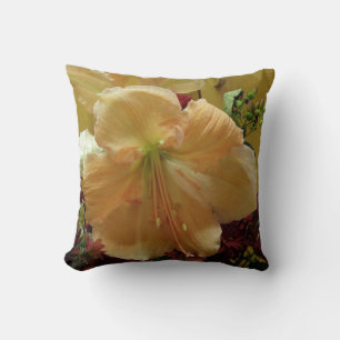 Pink Lily Bouquet Pillow