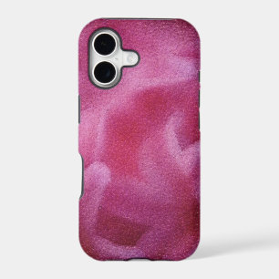 Pink Lily flower Painting Art - iPhone Case