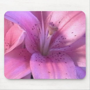 Pink Lily Mouse Pad