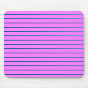 Pink Lined Mouse Mat