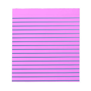 Pink Lined Notepad