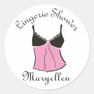 Pink Lingerie Stickers
