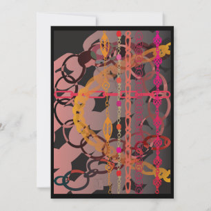 Pink Links Card