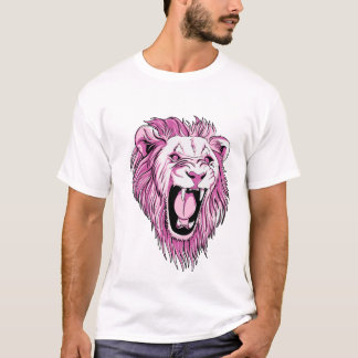 Pink Lion T-Shirt