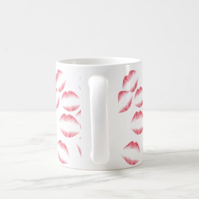 Pink Lip Mug (Handle)