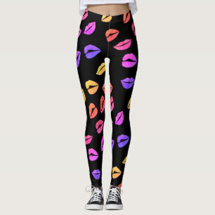Pink Lips Leggings