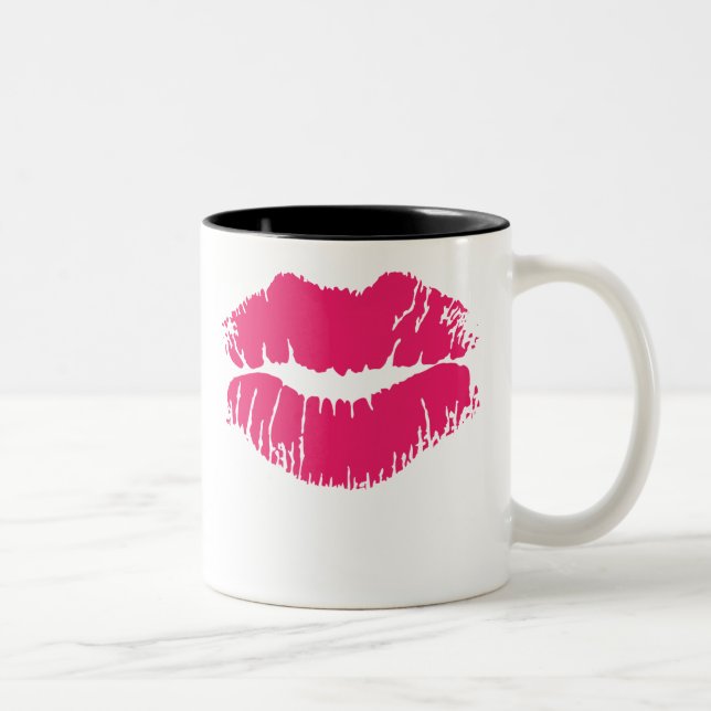 Pink Lipstick Mug (Right)