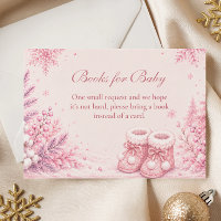 Pink Little Snowflake Books for Baby