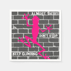 Pink Lizard Napkins