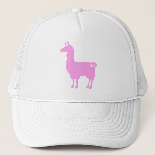 Pink Llama Cap (Front)