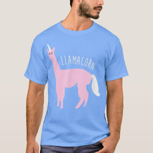 Pink Llamacorn , Funny Cute Llama Unicorn Gift T-Shirt