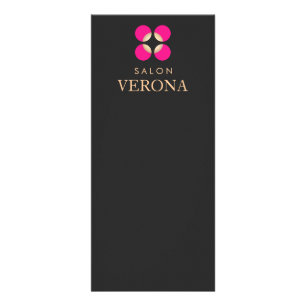 Pink Logo Makeup Artist and Beauty Salon Menu