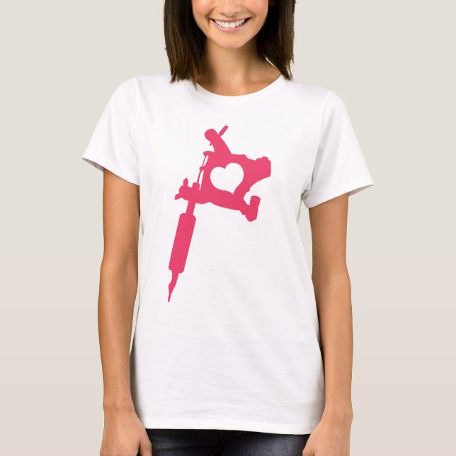 pink logo T-Shirt (Front)