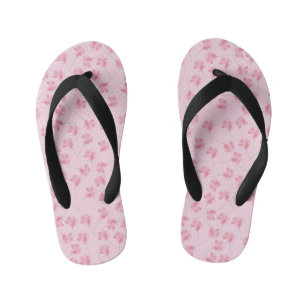 Pink Lollipop  Kid's Flip Flops