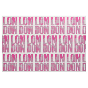 Pink London Fabric